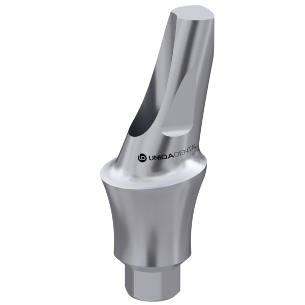 15° angled abutment with shoulder gh4 internal hex rp uaar 1504