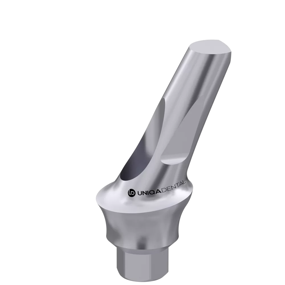 25° angled abutment with shoulder uaar 2502