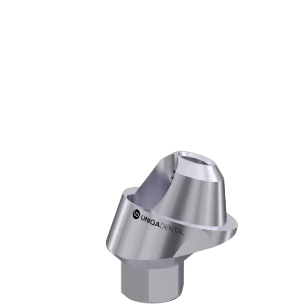 17° angled multi unit abutment d-type gh1 for noris medical® internal hex rp uamd 1701