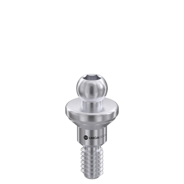 Ball attachment abutment gh1 for implant direct® internal hex legacy™ 3. 5 rp ubar 0001