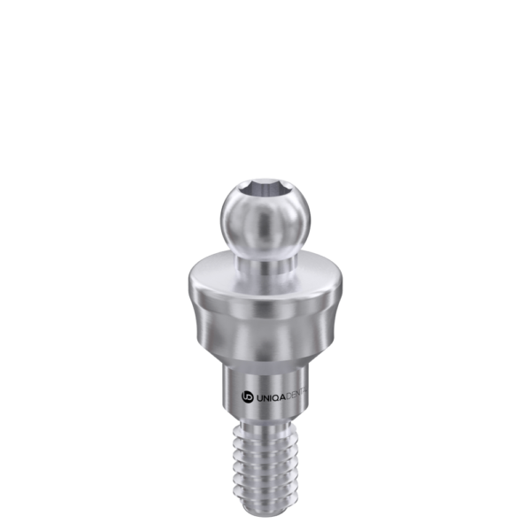 Ball attachment abutment gh2 for implant direct® internal hex legacy™ 3. 5 rp ubar 0002