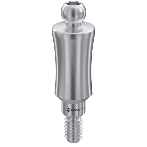 Ball attachment abutment gh7 for implant direct® internal hex legacy™ 3. 5 rp ubar 0007