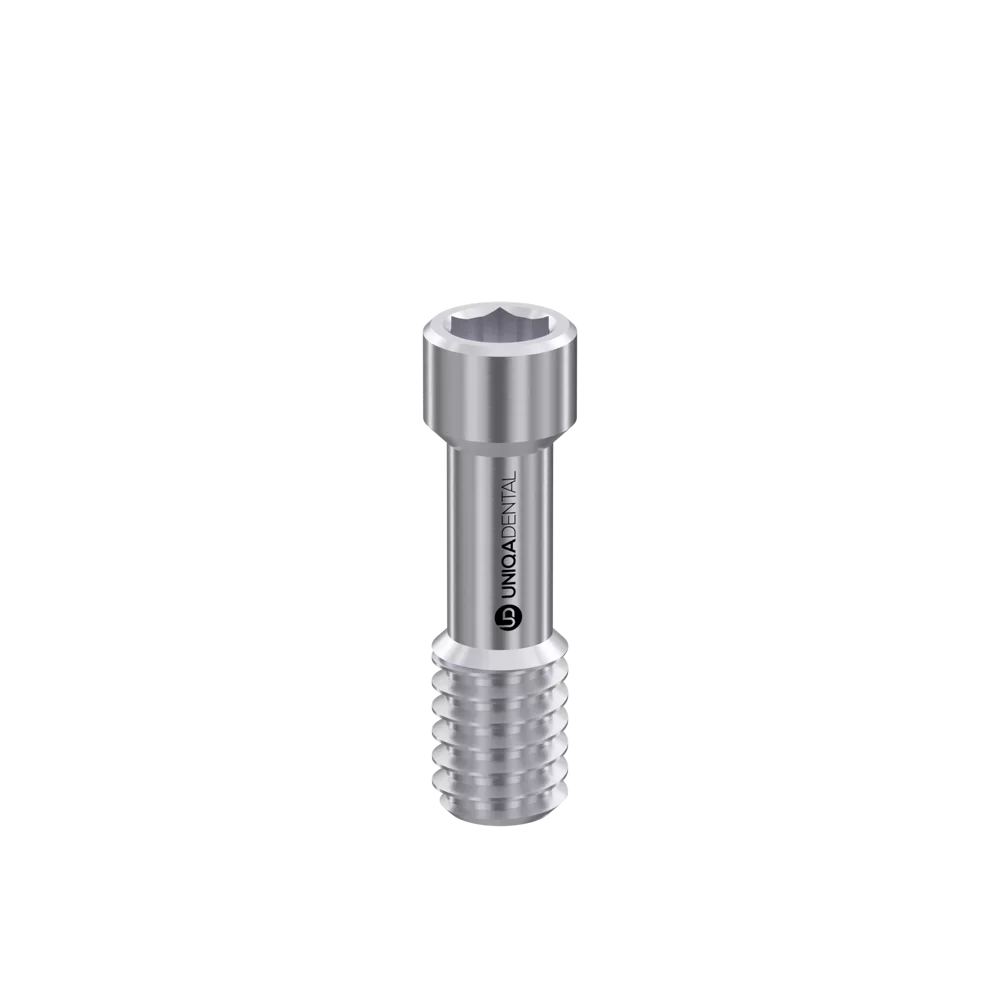 Screw for angled mua d-type for edison medical® internal hex lamina™ rp umsd 0007