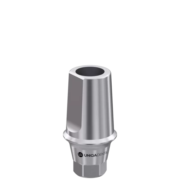 Straight abutment ø4. 5 h5. 5 gh1 for uv11 uniqa dental™ conical connection rp uotr 45551