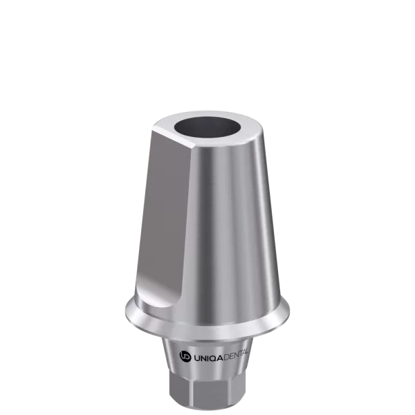 Straight abutment ø6 h7 gh1 for uv11 uniqa dental™ conical connection rp uotr 60701