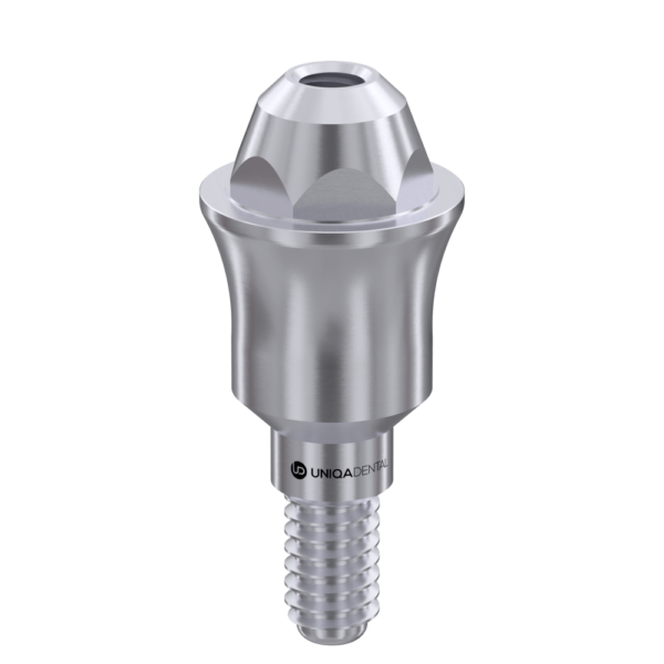 Straight multi unit abutment d-type gh4 for uh8 uniqa dental internal hex rp usmd 3704