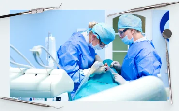 Description of the dental implant procedure