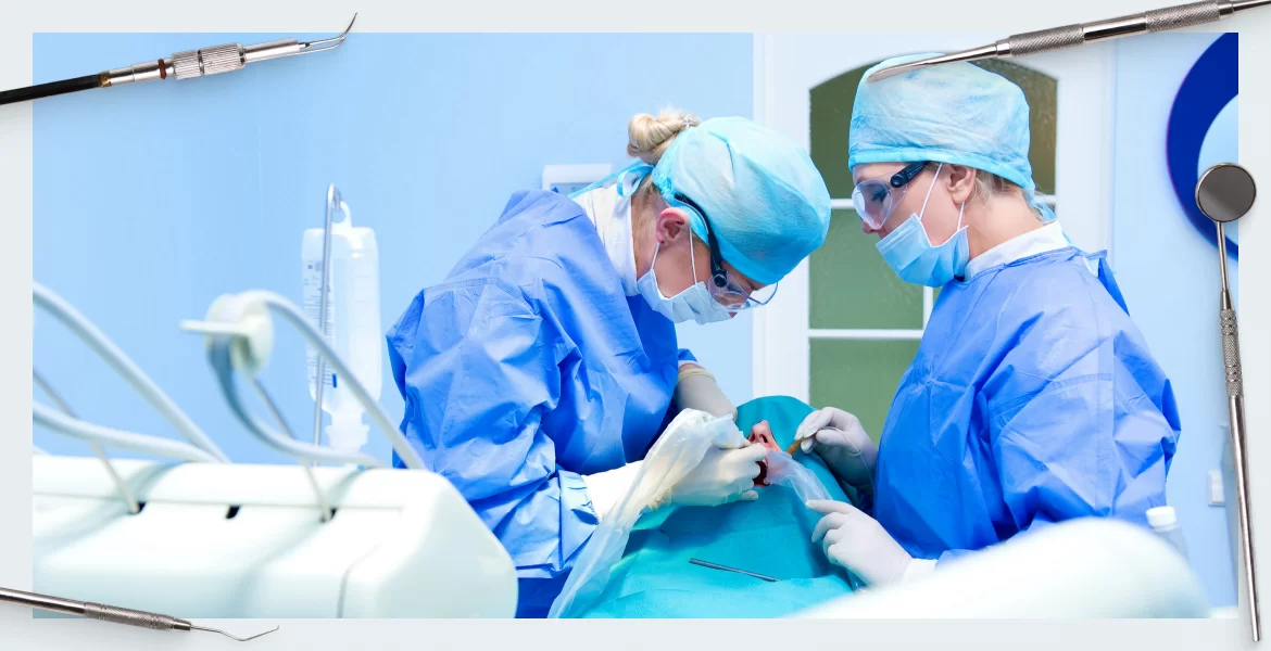 Description of the dental implant procedure
