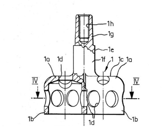 Patent for the straumann titanium implant 1980