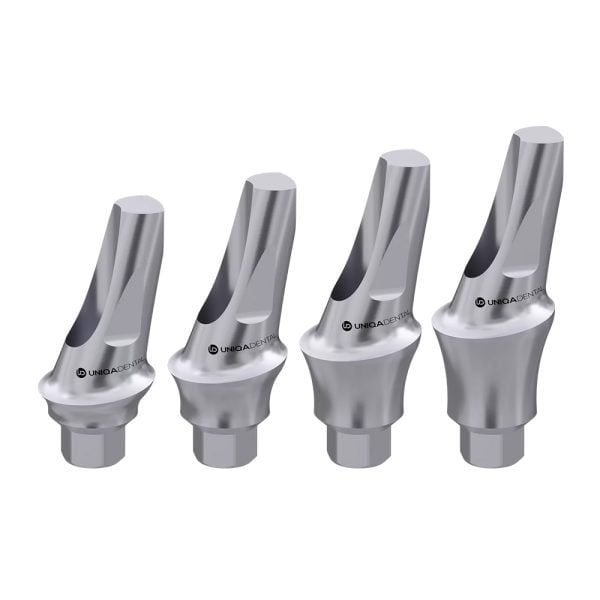 15° angled abutment with shoulder for noris medical® internal hex regular platform