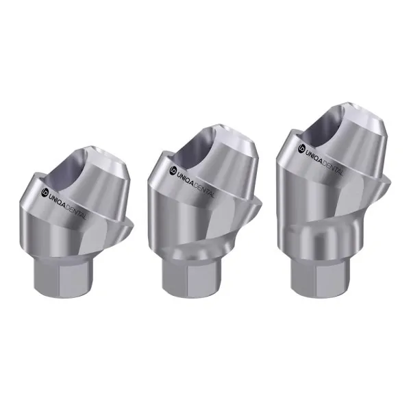 30° angled multi-unit abutment d-type for ab dental® internal hex 3. 5 regular platform