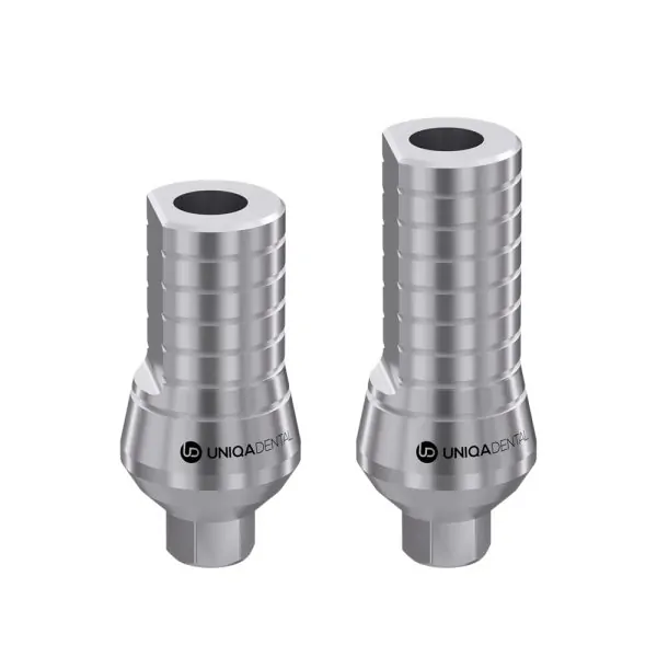 Straight abutment wide for mis® internal hex seven & m4™ standard platform usbw group