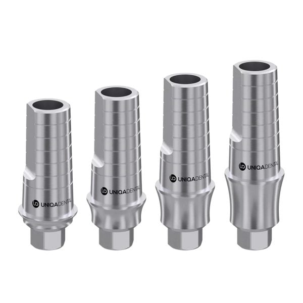 Straight abutment with shoulder for spiral tech® internal hex regular platform ussr group