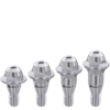 Straight multi unit abutment d-type for osstem® conical connection ts™ system mini / np u smd osm3701 4