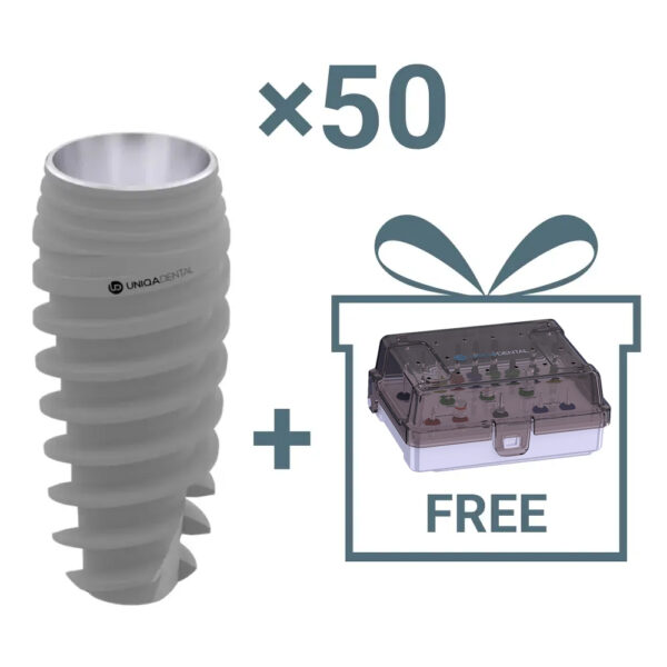 50 x uv11 dental implant pure&porous + surgical kit free item 4. Jpeg