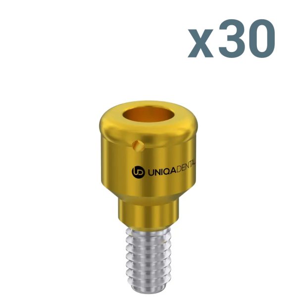 30 x dloc attachment abutment internal hex regular platform