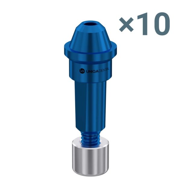 10 x digital analogs multi-unit abutment d-type