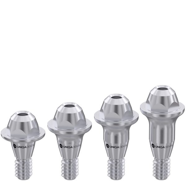 Straight multi-unit abutment d-type conical connection mini platform u smd osm3701 4