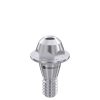 Straight multi-unit abutment d-type conical connection mini platform smd osm3701