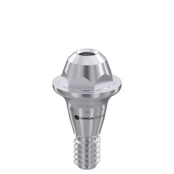 Straight multi-unit abutment d-type gh2 for uv11 uniqa dental™ conical connection mini platform smd osm3702