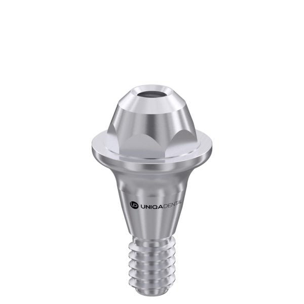 Straight multi-unit abutment d-type gh2 for uv11 conical 11° mini platform