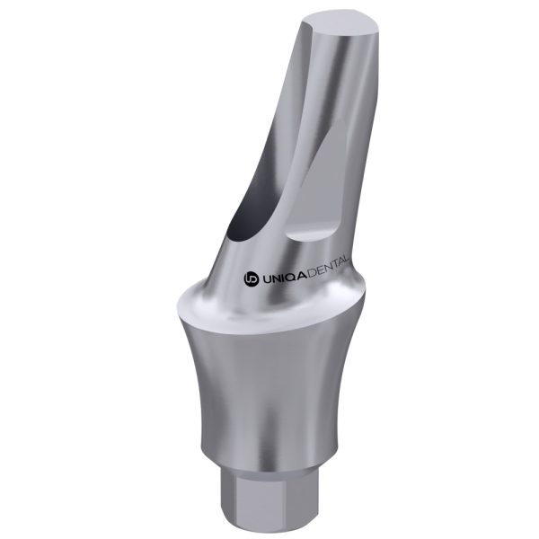 15° angled abutment with shoulder gh4 for sgs dental implants® internal hex p1™ / p7™ regular platform uaar 1504