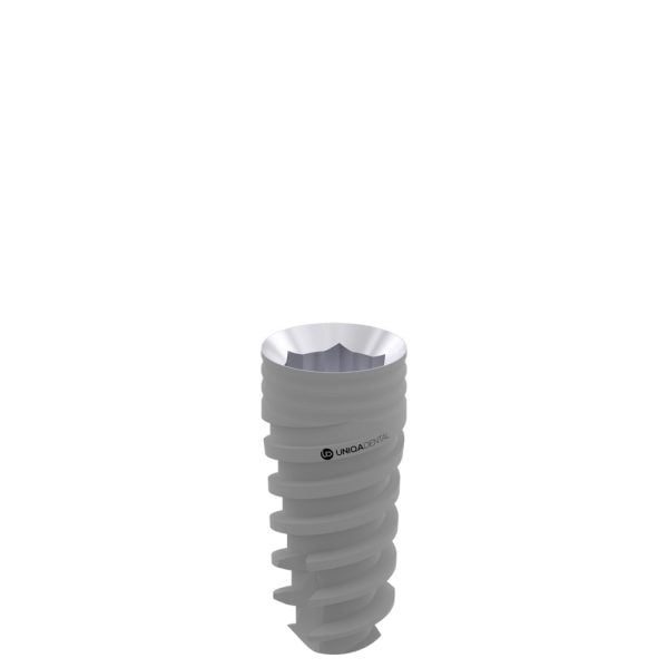 Uh8 dental implant pure&porous ø3. 3 l8 internal hex regular platform