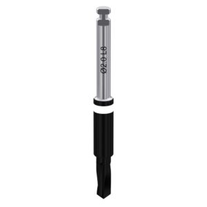Two-Step Coated Drill with Integral Stopper Ø2.0/2.0 L8