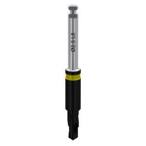 Two-Step Coated Drill with Integral Stopper Ø2.0/2.5 L8