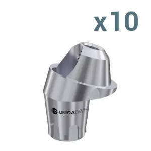 10 Х Angled Multi-Unit Abutment D-Type for MIS® V3 C