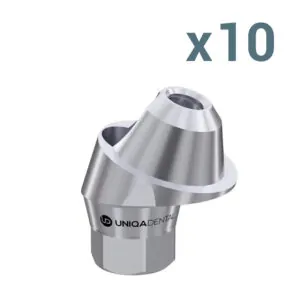 10 Х Angled Multi-Unit Abutment D-Type for NobelActive® C