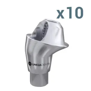 10 Х Angled Multi-Unit Abutment D-Type for Neodent GM® C