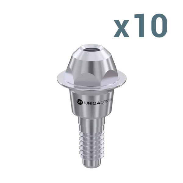 10 x straight multi-unit abutment d-type for mis® v3 c