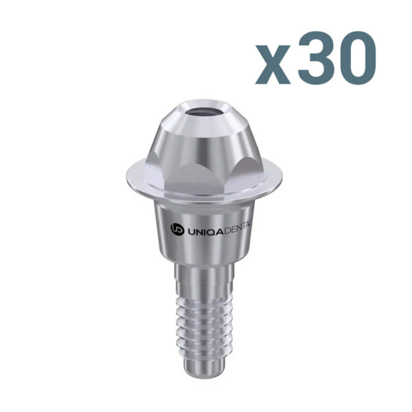 30 x straight multi-unit abutment d-type for mis® v3 c