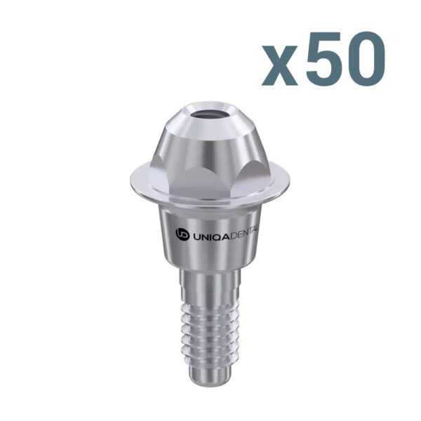 50 x straight multi-unit abutment d-type for mis® v3 c