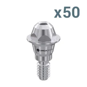 50 X Straight Multi-Unit Abutment D-Type for NobelActive® C