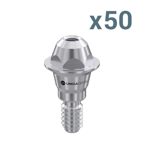 50 x straight multi-unit abutment d-type for nobelactive® c