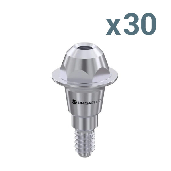 30 x straight multi-unit abutment d-type for neodent gm® c