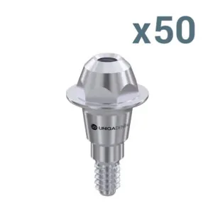 50 X Straight Multi-Unit Abutment D-Type for Neodent GM® C