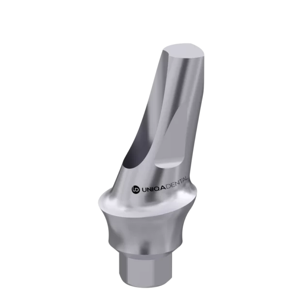 15° angled abutment with shoulder for axelmed® internal hex rp uaar 1502