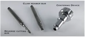 A typical set used for removing broken screws in an interface.