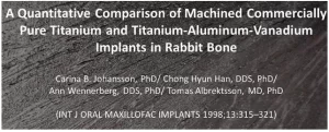 Titanium. What alloys tooth implants are made of titanium what alloys tooth implants are made of 12