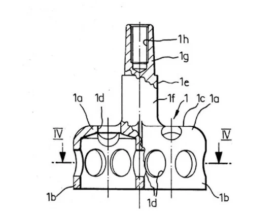 Patent for the straumann titanium implant 1980