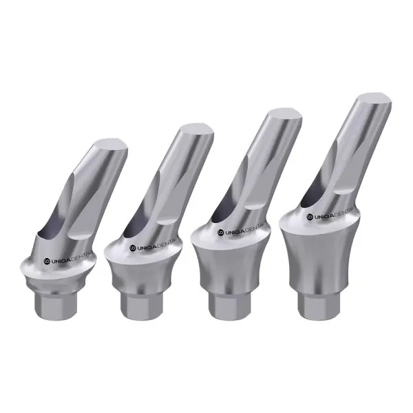 25° angled abutment with shoulder for noris medical® internal hex regular platform