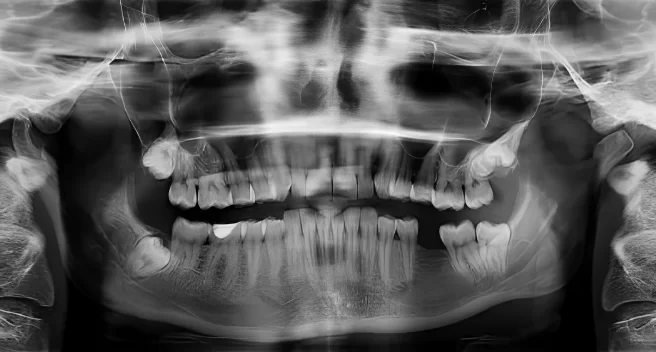 Example of an orthopantomogram