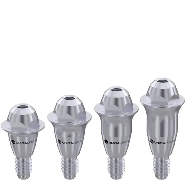 Straight multi-unit abutment d-type conical connection regular platform u smd osr3701 4