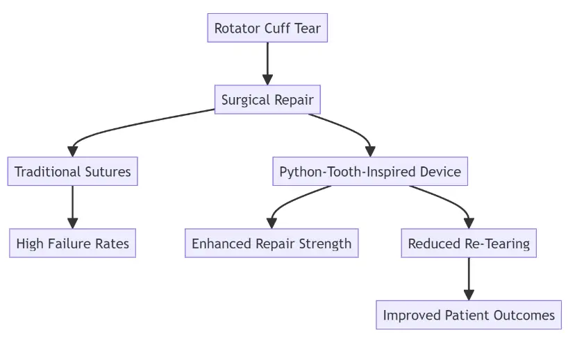 Unexpected results from a study of python teeth: a new approach in shoulder rotator cuff repair in humans unexpected results from a study of python teeth a new approach in shoulder rotator cuff repair in humans 4