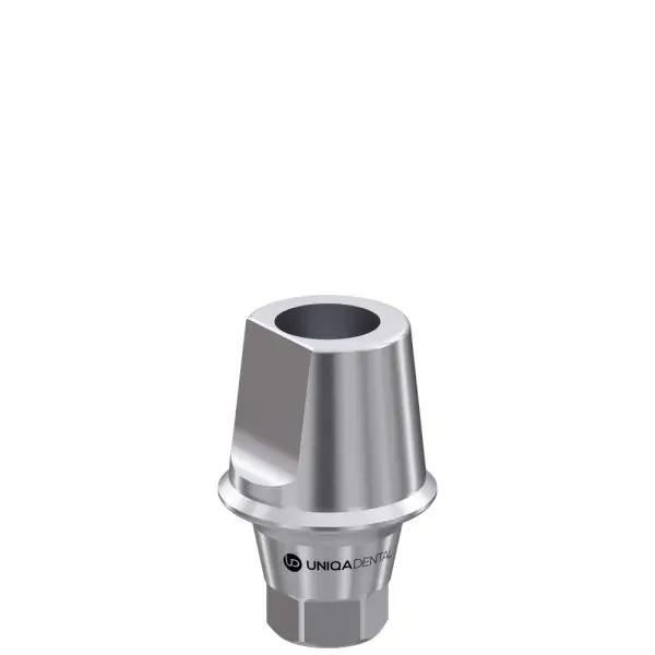 Straight abutment ø5 h4 gh1 for osstem® conical connection ts™ system regular platform