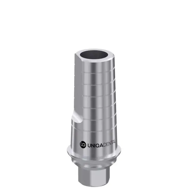 Straight abutment with shoulder gh1 for edison medical® internal hex lamina™ regular platform